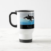 Killerwhale , Orcinus orca トラベルマグ (左)