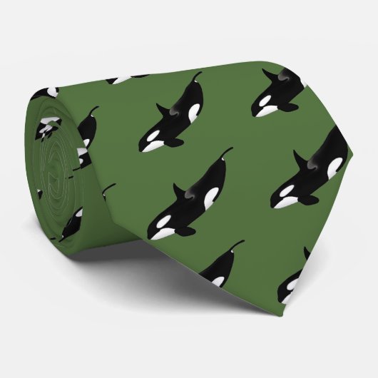 Killerwhale , Orcinus orca ネクタイ (ロール)