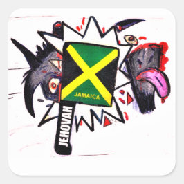 KILLGOATスクエアステッカー スクエアシール