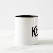 Killinそれコーヒー・マグ ツートーンマグカップ (中央)