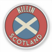 Killin, Scotland シール (正面)