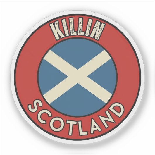 Killin, Scotland シール (正面)