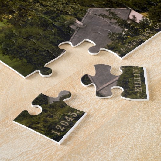 Killiney Hill、Dalkey Co. Dublin Ireland ジグソーパズル (側面)