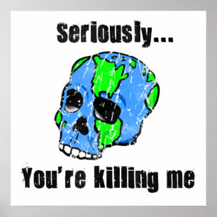 Killing the Earth poster ポスター