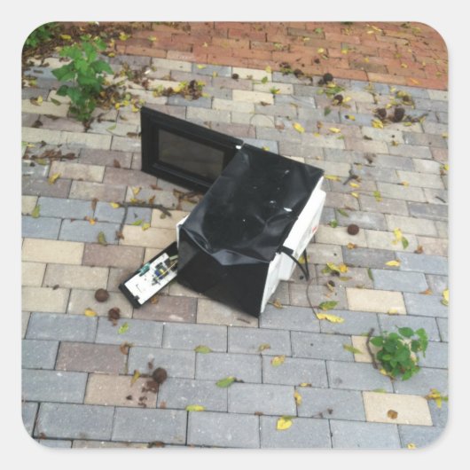 "Killing the Machine" Sticker スクエアシール (正面)