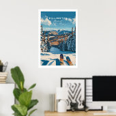 Killington Ski Poster - Vermont 1 ポスター (ホームオフィス)