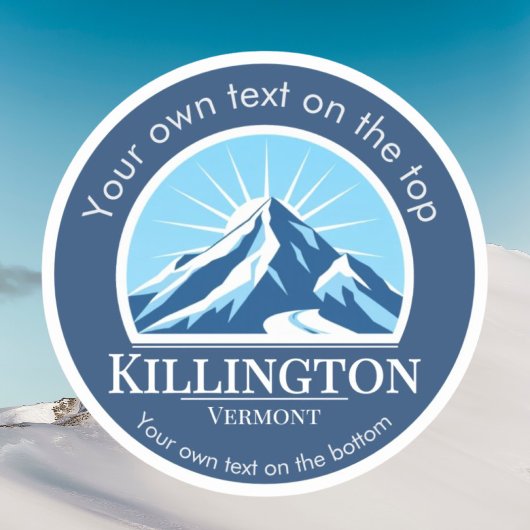 Killington Vermont ski resort シール