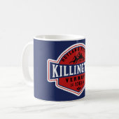 Killington VT スキーマグ コーヒーマグカップ (正面左)