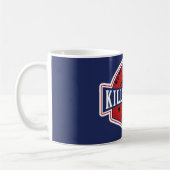 Killington VT Skiing  Mug コーヒーマグカップ (左)
