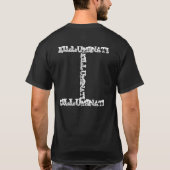 KILLUMINATI Tシャツ (裏面)