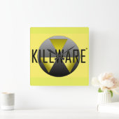 KillWare®の記録 スクエア壁時計 (ホーム)
