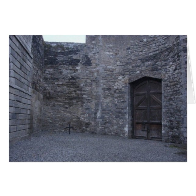 KilmainhamのGaolのヤード (正面横)