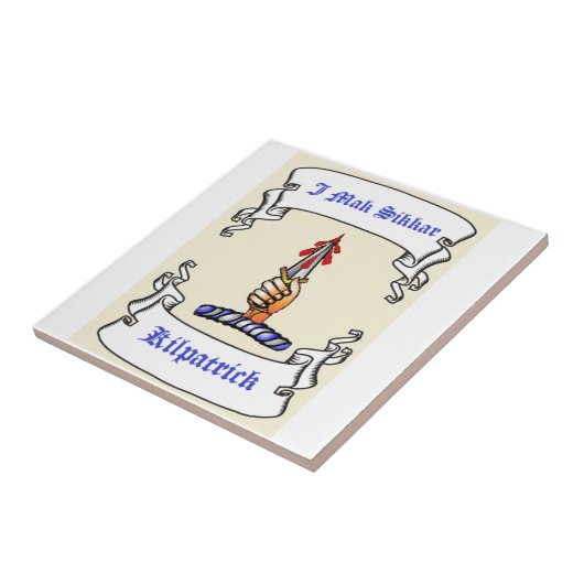 Kilpatrickの短剣I Mak Sikkar タイル (側面)