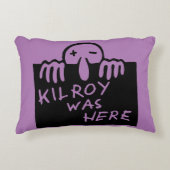 Kilroyはここにありました アクセントクッション (正面)