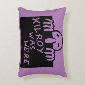 Kilroyはここにありました アクセントクッション (正面(垂直))