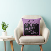 Kilroyはここにありました クッション (椅子)