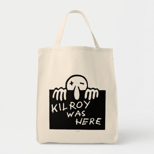 Kilroyはここにありました トートバッグ (正面)