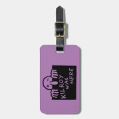 Kilroyはここにありました ラゲッジタグ (正面縦)