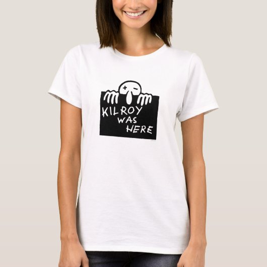 Kilroyはここにありました Tシャツ (正面)