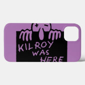 Kilroy Was Here Case-Mate iPhoneケース (裏面 (横))