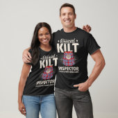 Kilt Inspector Certified With Warm Hands Kilt Lovi Tシャツ (ユニセックス)