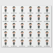 Kiltedのスコットランド人 ラッピングペーパー (フラット)