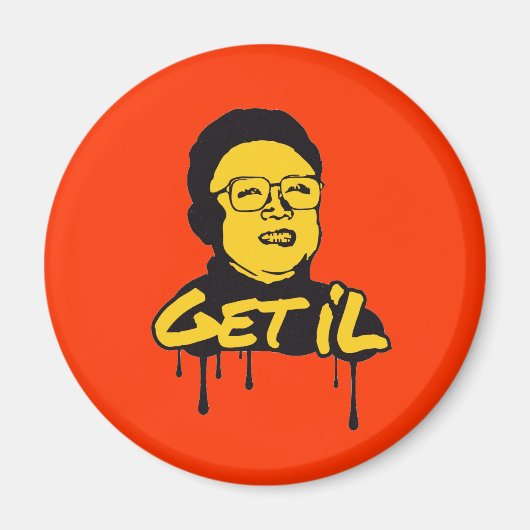 Kim Jong Il - Get's Il マグネット (正面)