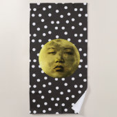 Kim Jong Moon Funny ビーチタオル (正面)