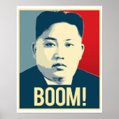 Kim Jong Un - Boom - Propaganda Poster - ポスター (正面)