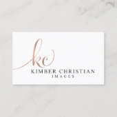 Kimberのクリスチャン 名刺 (正面)