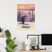 Kimberley Ski Resort Canada Travel Poster ポスター (ホームオフィス)