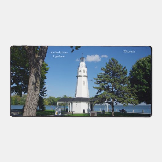 Kimberly Point Lighthouse Desk Mat デスクマット (正面)