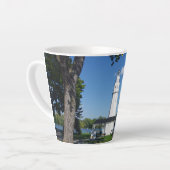 Kimberly Point Lighthouse latte glass カフェラテマグ (左アングル)