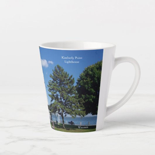 Kimberly Point Lighthouse latte glass カフェラテマグ (右)