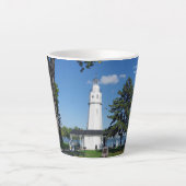 Kimberly Point Lighthouse latte glass カフェラテマグ (正面)