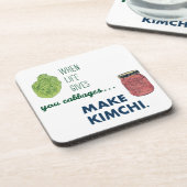 Kimchiを作って下さい! コースター (左側)