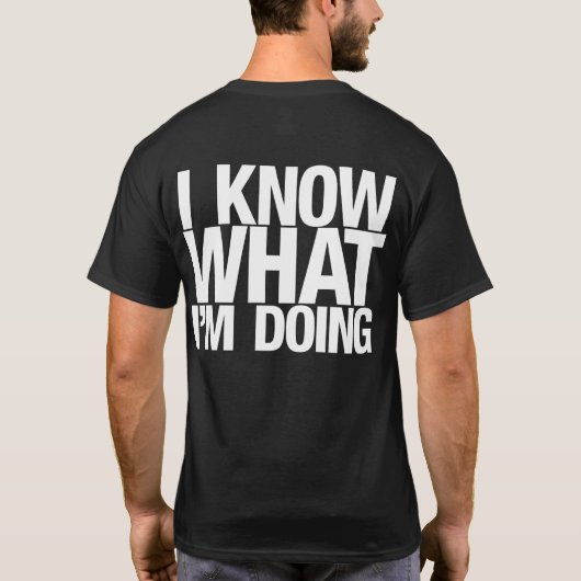 Kimiは放っておきます私を言います Tシャツ (裏面)