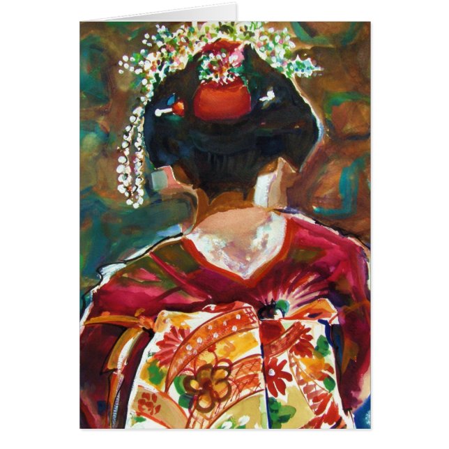 Kimoku "芸者女の子"元のWate… -カスタマイズ (正面)