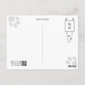 Kimono伝統的 Okinawa Digital Art Japan ポストカード (裏面)