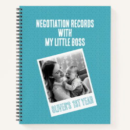 KIMONO柄おもしろい付きベビージャーナル ノートブック