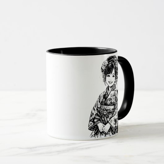 kimono マグカップ (正面右)