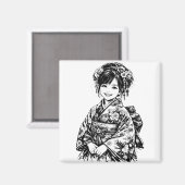 kimono マグネット (正面/裏面)