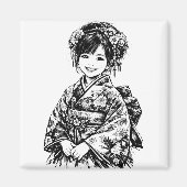 kimono マグネット (正面)