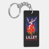 KinaのLilletのヴィンテージPosterEurope キーホルダー (正面左)