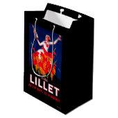 KinaのLilletのヴィンテージPosterEurope ミディアムペーパーバッグ (裏面アングル)