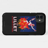 KinaのLilletのヴィンテージPosterEurope Case-Mate iPhoneケース (裏面(横))