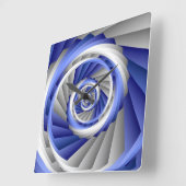 KINATION 4壁 スクエア壁時計 (傾斜)