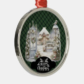 Kincaid Scottish Clan Tartan Christmas メタルオーナメント (右)