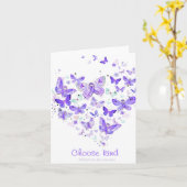 kindアルザハイマーハイマー認識度バターフリスハートギ カード (黄色い花)