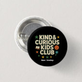 Kind & Curious Kids Club Positive Growth Mindset  缶バッジ (正面&裏面)